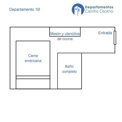 Departamentos Y Habitaciones Centro 오소르노 외부 사진